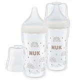 NUK Perfect Match Babyflaschenset | Ab 3 Monate | Passt sich dem Baby an |...