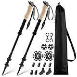 Wanderstöcke Teleskop 2 Stück Nordic Walking Stöcke Damen & Herren,...