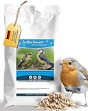 Futterbauer 25 kg Geschälte Sonnenblumenkerne für Vögel, 100% Natur,...