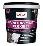 MEM Reparatur-Mörtel Flexibel, Zweikomponentiger Spezialmörtel, Für...