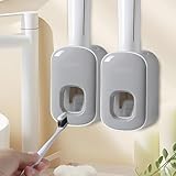 Zahnpasta Spender Automat, Afenau 2 Stück Toothpaste Dispenser,...
