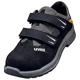Uvex 2 Trend - Sicherheitssandalen S1P SRC ESD - Grau/Schwarz - Gr. 49
