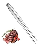 Servierzange – rutschfeste Edelstahl-Klemme, Küchenzange, für Buffet,...