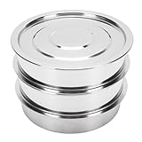 Asixxsix Edelstahl Samen Keimen Kit, 8,5 Zoll Stapelbar Edelstahl Keimen...