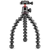 JOBY GorillaPod 3K PRO Aluminium-Stativ mit Kugelkopf, Schwarz