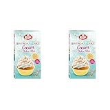 RUF Birthday Cake Cream, Cream-Pulver für eine lockere Torten-Creme in...