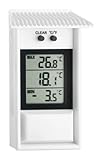 TFA Dostmann Digitales Maxima-Minima-Thermometer, wetterfest, für innen...