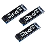 GERUI 3 stück 0,91-Zoll OLED LCD Anzeigemodul Bildschirm Winziges Modul...