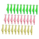 SEWACC 90 Stück Teiliges Fisch-Design Nadeleinfädler aus Kunststoff...