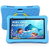 plimpton Kids Tablet 10 Zoll, Kinder Tablet mit Android 15, 9GB RAM+64GB...