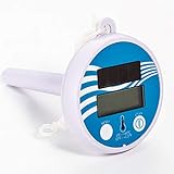 Schwimmendes Poolthermometer, digitales Wasserthermometer,...