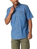 Wrangler Authentics Herren Short Sleeve Classic Woven Shirt Hemd mit...