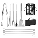 Grillbesteck Set Teiliges Professionelles Grillzubehör Grillwerkzeug mit...