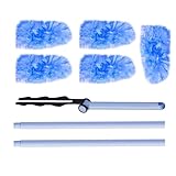 Mikrofaser-Staubwedel – waschbarer Staubwedel, Staubstab, 180 Grad...