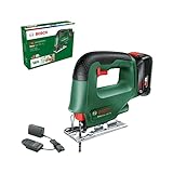 Bosch Akku Stichsäge EasySaw 18V-70 (2,0 Ah Akku, 18 Volt System, mit 1...