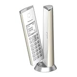 Panasonic KX-TGK220GN Design-Schnurlostelefon mit Anrufbeantworter, Station...