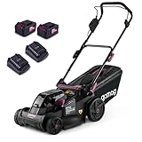 Gomag Akku Rasenmäher RSM380BL XL-Set | 38cm Schnittbreite | für 450-500...