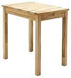 Robas Lund Tisch Esszimmertisch Massivholz Kernbuche, Alfons BxHxT 70 x 76...