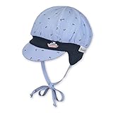 Sterntaler Baby - Jungen Ballonmütze Kappe, Blau (Himmel 325), 41 EU