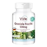Graviola 500 mg - 90 Kapseln - Quelle für sekundäre Pflanzenstoffe - ViVe...