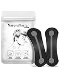 Nasenpflaster Schnarchen, 30 Stk Schnarchstopper, Verstärkte Stütze...