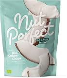 Nut Perfect Bio-Kokos-Chips, 1 x 100 g, ohne Zucker, ungeschwefelt, vegan,...