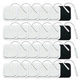 KASURE 24 Stück TENS Elektroden Pads, Tens Gerät Pads Selbstklebende...