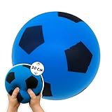 alldoro 63105 Schaumstoffball, im Fußball-Design, für Kinder ab 18...