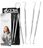 OCBA Zahnarzt Instrumente Zahnpflege Set 4Pcs Dental Kit Edelstahl Zähne...