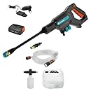 Gardena 14800-31 Akku-Mitteldruckreinger AquaClean 24/18V P4A Premium Set...