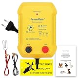 FenceMate 230V Weidezaungerät 0,5J Output für 2 bis 10 km, niedrige...
