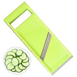 Gurkenhobel, Edelstahl Gurkenschneider Gemüse Mandolinenschneider...