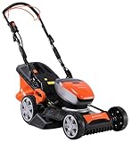 Yard Force LM C46 Akku-Rasenmäher 40 V (2 × 20 V 5,0 Ah) | 46 cm...