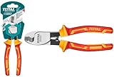 TOTAL - Isolierzange Kabelschneider - Chrom-Vanadium - VDE-Zertifikat -...