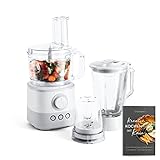 SPRINGLANE Food Processor 1000 W, 1,5 L Glasbehälter, inkl. 4...