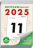 Tagesabreißkalender XXL 2025 - 9,9x14,3 cm - 1 Tag auf 1 Seite - mit...