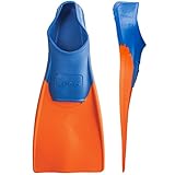 FINIS Kinder Floating-11-1 Swim Fin, Blue/Orange, XXS-EU 29-33