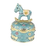 Tmboryuu Luxuriöse, von kleinen Pferden inspirierte Accessoire Schatulle...