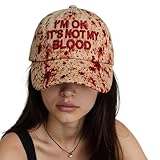 Halloween Baseball Caps Für Damen - Unisex Lustige Grusel Kostüm...