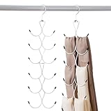 1 Packung Schalhalter,Gürtel Organizer mit 12 Haken,Faltbarer...