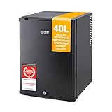 TZS First Austria Minikühlschrank 40L | komplett lautlos | abschließbar |...