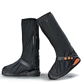 Habwea Schuhüberzieher Wasserdicht Überschuhe Regenschuhe Schwarz...