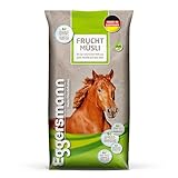 Eggersmann Frucht Müsli 20 kg – Eiweißreduziertes Pferdemüsli –...