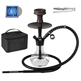 Ryosee 35cm Klein Mini Shisha to go mit Tragetasche und Premium Zubehör-...