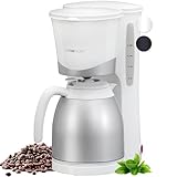 Clatronic® Kaffeemaschine mit Thermoskanne | für 8-10 Tassen Kaffee |...