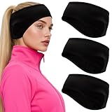 Winter Stirnband Set, 3 Stück, Sport Ohrenwärmer für Damen und Herren,...