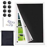 Schwarz Magnetisch Dachfenster Verdunkelung, Verdunklungsrollo Ohne Bohren,...