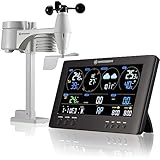 Bresser 7002586 Wetterstation Funk mit Aussensensor ClearView Wettercenter...