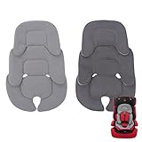 Universelle Babyschale Sitzauflage & Kopfstütze - Wendbare Matte...