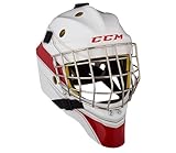 CCM GF AXIS 1.5 DE Youth White/Red Maske